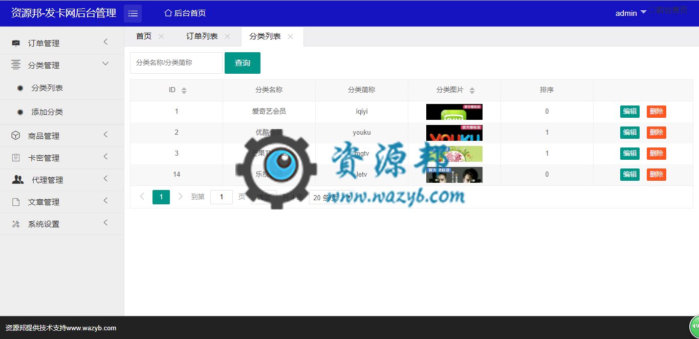 【永久会员专享】基于ThinkPHP5+LayUI2.2框架开发的在线卡密销售自动发货系统插图8 【永久会员专享】基于ThinkPHP5+LayUI2.2框架开发的在线卡密销售自动发货系统插图8